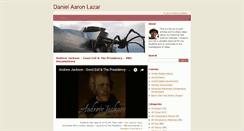 Desktop Screenshot of daniellazar.com